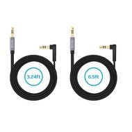 Besign 2-Pack 3.5mm Female to 2 Male Headphone Mic Audio Y Splitter Cable with Separate Headphone / Microphone... N18