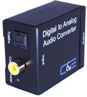 Digital Optical Coax to Analog R/L audio converter