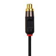 iXCC Premium Gold-Plated 3.5mm Male to 2 RCA Female Stereo Audio Y Adapter Extension Cable (1ft.) N2