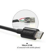 Foseal 6.5 Feet Micro USB to HDMI Cable MHL to HDMI 1080P HDTV Adapter Cable Cord for Samsung Galaxy S5, S4, S3... N3