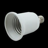 Creazy&reg; E12 to E27 Base Socket Light Bulb Lamp Holder Adapter Plug Converter