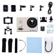 TEC.BEAN EX5000 2.0inch 14MP WIFI Waterproof Action Camera Kit with Accessories (17 Items) - White N13