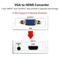 COWEEN VGA to HDMI Adapter Full HD VGA to HDMI Converter With Audio Video Adapter 1080P VGA2HDMI for PC Laptop... N7