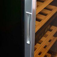 Soleus WKD5 Dual-Zone Wine Cooler, Black N4