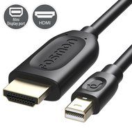 Mini DisplayPort to HDMI Cable (15 FT), Fosmon Mini DP [1080p | Thunderbolt Port Compatible] to HDMI Cable Adapter...