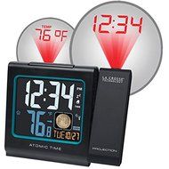 New LA CROSSE TECHNOLOGY 616-146A-GB Atomic Projection Alarm