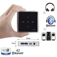 AGPtek 2-In-1 Bluetooth Transmitter and Receiver Wireless Stereo Audio Adapter With Touch Screen 3.5mm Stereo... N4