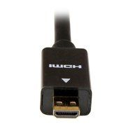 StarTech.com HDACFM5IN 5 in High Speed HDMI Cable with Ethernet- HDMI to HDMI Mini- F/M N4