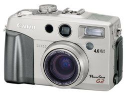 Canon PowerShot G2 4MP Digital Camera w/ 3x Optical Zoom N2