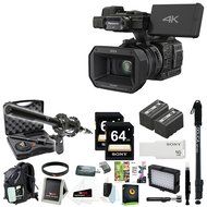 Panasonic HC-X1000 4K 60p/50p Camcorder (Black) + Focus Deluxe Accessory Bundle