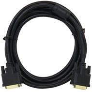 Fosmon High Resolution Gold Plated DVI to DVI Single Link Digital Video Monitor Cable - Black (10 FT / 3.0 M) N2