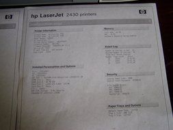 HP LaserJet 2430n Printer Q5964A N5
