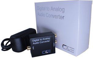 Digital Optical Coax to Analog R/L audio converter N2