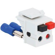 Icc Ic107dscwh Dual Speaker Module White (2 Pack) by ICC