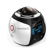 Sansnail@4K 360 Action Camera Wifi Mini Panoramic Camera 2448*2448 Ultra HD Panorama Camera 360 Degree Sport Driving... N4