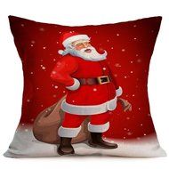 Pillow Cover,Haoricu Vintage Christmas Cartoon Smowman Penguin Sofa Bed Home Decoration Festival Pillow Case Cushion... N19