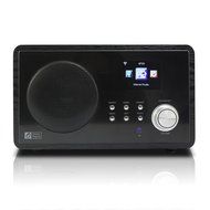 Ocean Digital WiFi Internet Radio WR60 Wlan Wireless Connection Wooden Desktop Media Player Alarm Clock Big Display... N5