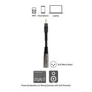Cable Matters XLR to TRS 3.5mm (1/8 Inch) Cable 25 Feet