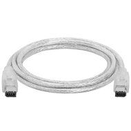 Cmple - IEEE-1394 FireWire iLink DV Cable 6P-6P M/M -15ft (BLACK) N3
