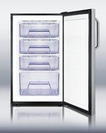 Summit FS408BL7CSS: Commercially listed 20" wide built-in undercounter all-freezer, -20(degree) C capable with... N4