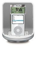 Philips DC310 Alarm Clock Radio iPod Docking Play Charge
