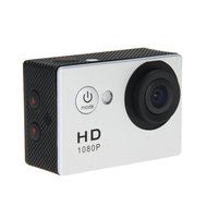 Green House-2-inch LCD Wide Angle Lens 140 Degree Full HD 1080p Waterproof Action DV Camera White