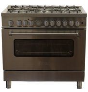 36" Pro-Style Dual Fuel Range -Natural Gas w/option to convert to propane N2