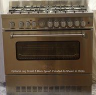 36" Pro-Style Dual Fuel Range -Natural Gas w/option to convert to propane N4