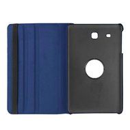 Generic Case for Galaxy Tab E 9.6-Inch T560 T561, 360 degree rotation PU Leather Slim Protective Case Cover (black) N60