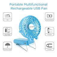 Tiveco Handheld USB Rechargeable Fan - V2 Black N38