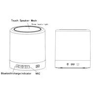 BlueFire Multifunctional Portable Wireless Bluetooth Speaker Music Player Hands-free Speakerphones LED Table Lamp... N3