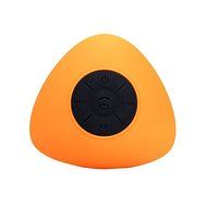 Kekexili Speaker Portable Bluetooth Wireless Silicone IPX4 Waterproof Speaker Bathroom with Suction Cup Red N13