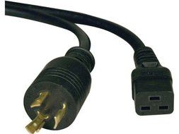 Tripp Lite Heavy-Duty Power Cord for PDU and UPS 20A, 12AWG (IEC-320-C19 to NEMA L6-20P) 6-ft.(P040-006)
