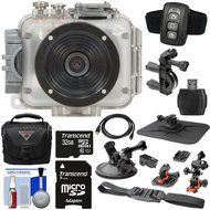 Intova Connex 1080p HD Waterproof Video Action Camera Camcorder (200 ft/ 60m) with Remote + Action Mounts + 32GB... N2
