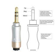 eBerry [A04 3.5mm Male to Male Audio Cable] Special Color Contrast Nylon Fiber Cloth Foil Shielded Slim Waist... N2