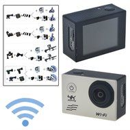 ABLEGRID&reg; AG9000X 30-meter Waterproof 16MP 2.0 inch WIFI Ultra-HD 4K Sports Action Camera with 170&deg; wide Angle... N6