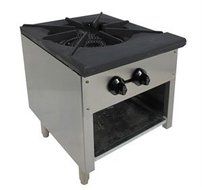 ACE Heavy Duty 3 Ring Stock Pot Stove Natural Gas 24" H AESP1-3R24NG