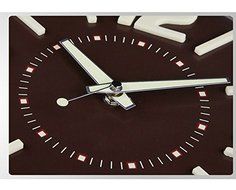 Glow in Dark 12 inch Modern Wall Clock Brief Style Silent Non Ticking Living Room Wall Watch N4