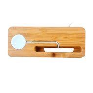 Wooden Charge Dock Holder for Apple Watch Series 2 iwatch 2 and Apple iPhone 7 7 Plus 6s 6s Plus Docking Station... N3