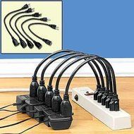 Power8tor Extension Power Cable - 1-Foot, 5-Pack