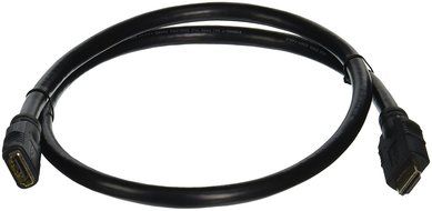 Monoprice Commercial Series Premium 10ft 24AWG CL2 High Speed HDMI Cable Male to Female Extension - Black N2