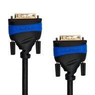 KabelDirekt (6 feet) DUAL LINK DVI Cable - DVI-D 24+1 (1080p Full HD 3D ) - TOP Series