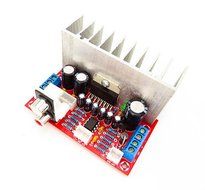Qianson AC/DC 12V TDA7377 2.1CH 3-Channel 10W+10W / 20W Subwoofer Stereo Audio Power Amplifier Board for Car PC N4