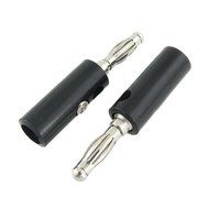 Wiwaplex 10 Pairs Audio Speaker Wire Cable Banana Plugs Screw Type Connectors 4mm
