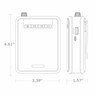 Rolton Colorful Portable Voice Amplifier Waist Band Clip Support FM TF MP3 Powerbank for Tour Guides, Teachers... N8