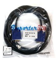 Importer520 HD15 Male to Male VGA Video Cable for TV Computer Monitor (25Ft, Blue Connector)
