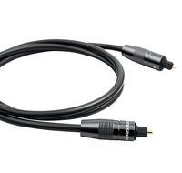 Forspark Digital Optical Audio 24k Gold Plated Toslink Cable 6ft- Cl3 Rated