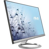 Asus - 25&quot; IPS LED HD Monitor - Black, Silver N2