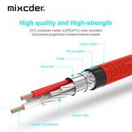 Mixcder AC505 3.5mm Jack Male to Male Stereo Audio Cable Gold-plated Braided Nylon Cord Universal AUX Cable -... N2