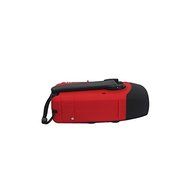 Sminiker Solar Self Powered Portable Hand Crank Emergency Radios, AM/FM/NOAA Weather, Emergency Flashlight (Red) N15